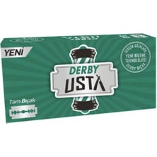Derby Usta Tam Bıçak Jilet 100’Lü Hassas Cilt Dostu Ürün Cinsiyeti Unisex