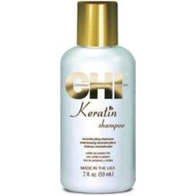 Chi Keratin Yıpranmış Zayıf Saçlar Için Onarıcı Sülfatsız Şampuan 59 ml