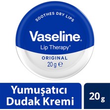 Vaseline Lip Therapy Yumuşatıcı Dudak Kremi Original 20 G