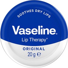 Vaseline Lip Therapy Yumuşatıcı Dudak Kremi Original 20 G