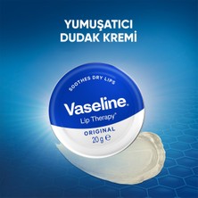 Vaseline Lip Therapy Yumuşatıcı Dudak Kremi Original 20 G