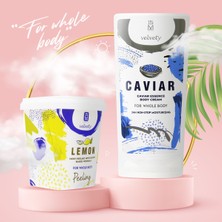 Idm Velvety Limonlu Peeling ve Havyarlı Body Krem