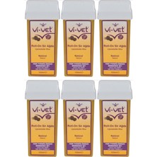 Vi-Vet Vi Vet Vivet Natural Kartuş Sir Ağda 100 Ml 6'Lı Set