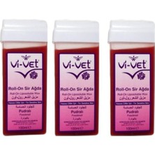 Vi-Vet Vi Vet Vivet Roll-On Kartuş Sir Ağda Pudralı 3 Adet 100 Ml