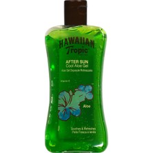 Hawaiian Tropic Aloe Vera, E Vitamini ve Tropik Bitkiler Içeren Güneş Sonrası Ferahlatıcı ve Yenile