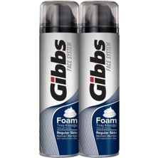 Gibbs Normal Ciltler Için Tıraş Köpüğü 200 Ml X 2 Adet