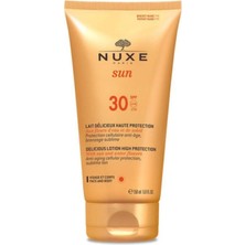 Nuxe Sun Delicious Lotion Yüz ve Vücut Losyonu SPF30 150 ml