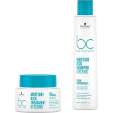 Bonacure Bc Clean Kuru Saçlar Için Nem Yükleme Şampuanı 250ml, Nem Yükleme Maskesi 200 Ml