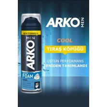 Arko Men 2'Li Cool Tıraş Köpüğü 2x200 Ml