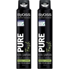 Syoss Pure Fresh Kuru Şampuan x 2 Adet
