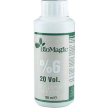 Biomagic Organik Amonyaksız Saç Boyası (Açık Kahve-5.00)+Oksidan (4 Adet)