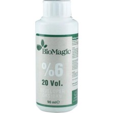 Biomagic Organik Amonyaksız Saç Boyası (Çikolata Kahve-66.07)+Oksidan (4 Adet)