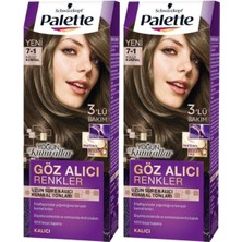 Palette 7-1 Küllü Kumral X 2 Adet