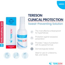 Tereson El Ayak Koltuk Altı Terleme Önleyici ve Ter Kokusuna Karşı Koruma Antiperspirant Sprey  3X50 ml