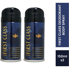 First Class Erkek Deodorant 2X150ML