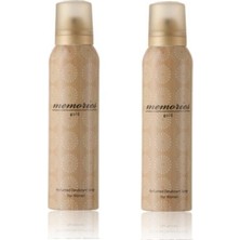Hunca Memories Gold Kadın DEODORANT-150ML (2'li Paket)