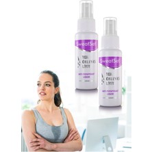 Sweat Set Sweatset Ter Önleyici 2'li Set El, Ayak, Yüz, Koltuk Altı Terleme Önleyici Sprey Tere Çöz