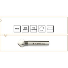 Mte Hss Dın 335/C Havşa Freze 6.3 mm -90º