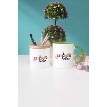 Hedizu Veteriner Hekim Yeşil Kupa Bardak Kalemlik