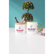 Hedizu Diş Hekimi Asistanı Yeşil Kupa Bardak Kalemlik