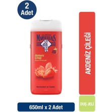 Le Petit Marseillais Duş Jeli Akdeniz Çileği 650 Ml X 2
