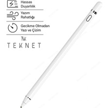 TEKNETSTORE Xiaomi Redmi Pad 4gb / 6gb 128GB 10.6" Uyumlu Dokunmatik Kalem Çizim ve Tasarım Stylus