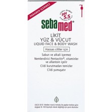 Sebamed Liquid Face & Body Wash Lt.