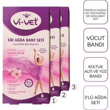 Vi-Vet Vi Vet Vivet Hassas Ciltler Için Sir Ağda Banti 41 Li Set X 3 Kutu Dermatolojik Olarak Test