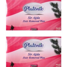 Platonik Pembe Pudralı Kalıp Ağda 400 Gr 2 Adet