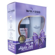 Waxess Roll-On Ağda Seti Mor Roll-On Ağda Seti