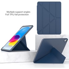 Xfashion Ipad 10.9 (2022) Origami Stand Pu Deri + Tpu Koruyucu Kılıf Tablet Bırak-Kötü Kapak (Yurt Dışından)