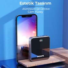 Philips 10000 mAh Powerbank 22.5W PD 4 Portlu LED Göstergeli Taşınabilir Hızlı Şarj Cihazı