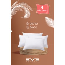 4 Adet Pollycotton Kılıflı Silikon Yastık 50 x 70 cm 900 gr