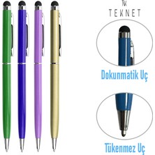 TEKNETSTORE Dokunmatik Tablet Telefon İçin Çizim & Yazı Kalemi 4'lü Paket