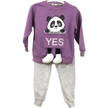 Ant Alt Üst Sweatshirt Takım3 Iplik Şardonlu Çocuk Takım