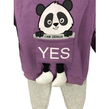 Ant Alt Üst Sweatshirt Takım3 Iplik Şardonlu Çocuk Takım