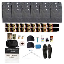 Curcuna 18'li Havacı Temel Asker Seti - Asker Malzemeleri - Bedelli ve Acemi Asker Malzemesi