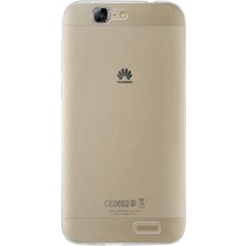 Kzy Huawei G7 Kapak 1mm Şeffaf Silikon Kılıf