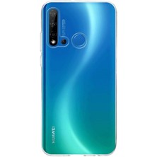 Kzy Huawei P20 Lite 2019 Kapak 1mm Şeffaf Silikon Kılıf