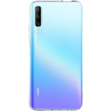 Kzy Huawei P Smart Pro Kapak 1mm Şeffaf Silikon Kılıf