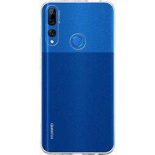 Kzy Huawei Y9 Prime 2019 Kapak 1mm Şeffaf Silikon Kılıf