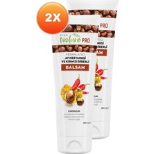 Avon Nature Pro At Kestanesi ve Kırmızı Biberli Balsam 250 ml Ikili Set