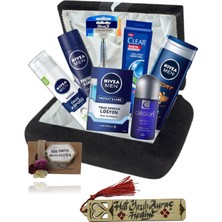 Nivea Damat Tıraş Seti Damat Cilt Bakım Çeyiz Sandığı Bohça Seti 5