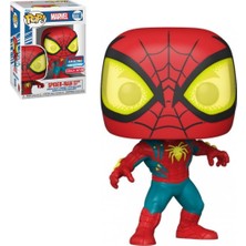Funko Pop 66626 Marvel Spider Man Oscorp Suit Bobble-Head Special Edition Figür No: 1118