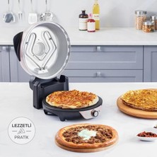 Karaca Gastro 10 In 1 Pizza ve Lahmacun Makinesi Biodiamond Rosegold + Luciole Lambader Hediye