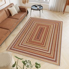 Rovigo Home Dijital Baskı Yıkanabilir Kaymaz Taban Salon Halısı RVG0565