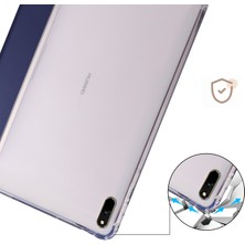 Xfashion Huawei Için Matepad 11 (2021) Pu Deri Tri-Katlı Stand Folio Şok Geçirmez Kasa Otomatik Uyku / Kalem Tutucu Ile Uyandıran Akıllı Tablet Kapak (Yurt Dışından)