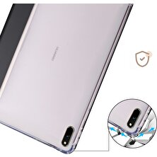 Xfashion Huawei Için Matepad 11 (2021) Pu Deri Tri-Katlı Stand Folio Şok Geçirmez Kasa Otomatik Uyku / Kalem Tutucu Ile Uyandıran Akıllı Tablet Kapak (Yurt Dışından)