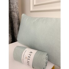 Atelier Home Çift Kişilik 180X200 Lastikli Çarşaf Takımı + 2 Yastık Kılıfı