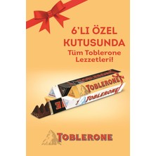 Toblerone Çikolata 100 gr  - 6'lı Karma Paket